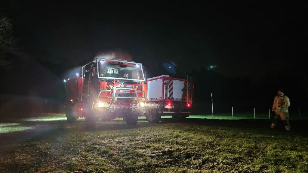 oefening natuurbrand
