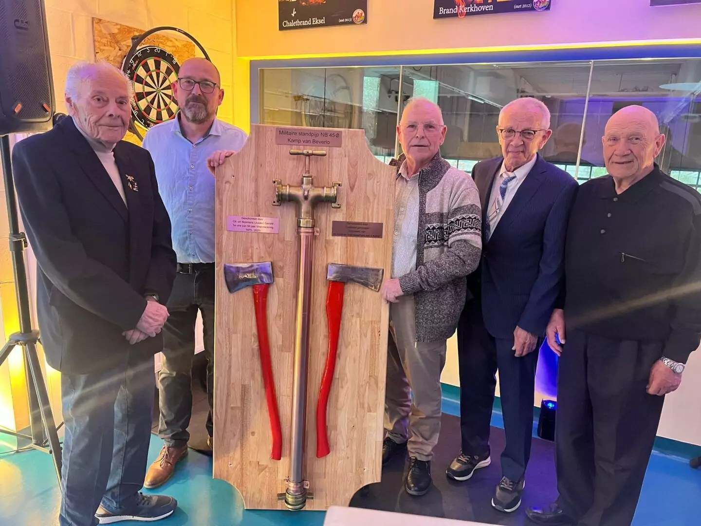 50 jaar vriendenkring brandweer Leopoldsburg